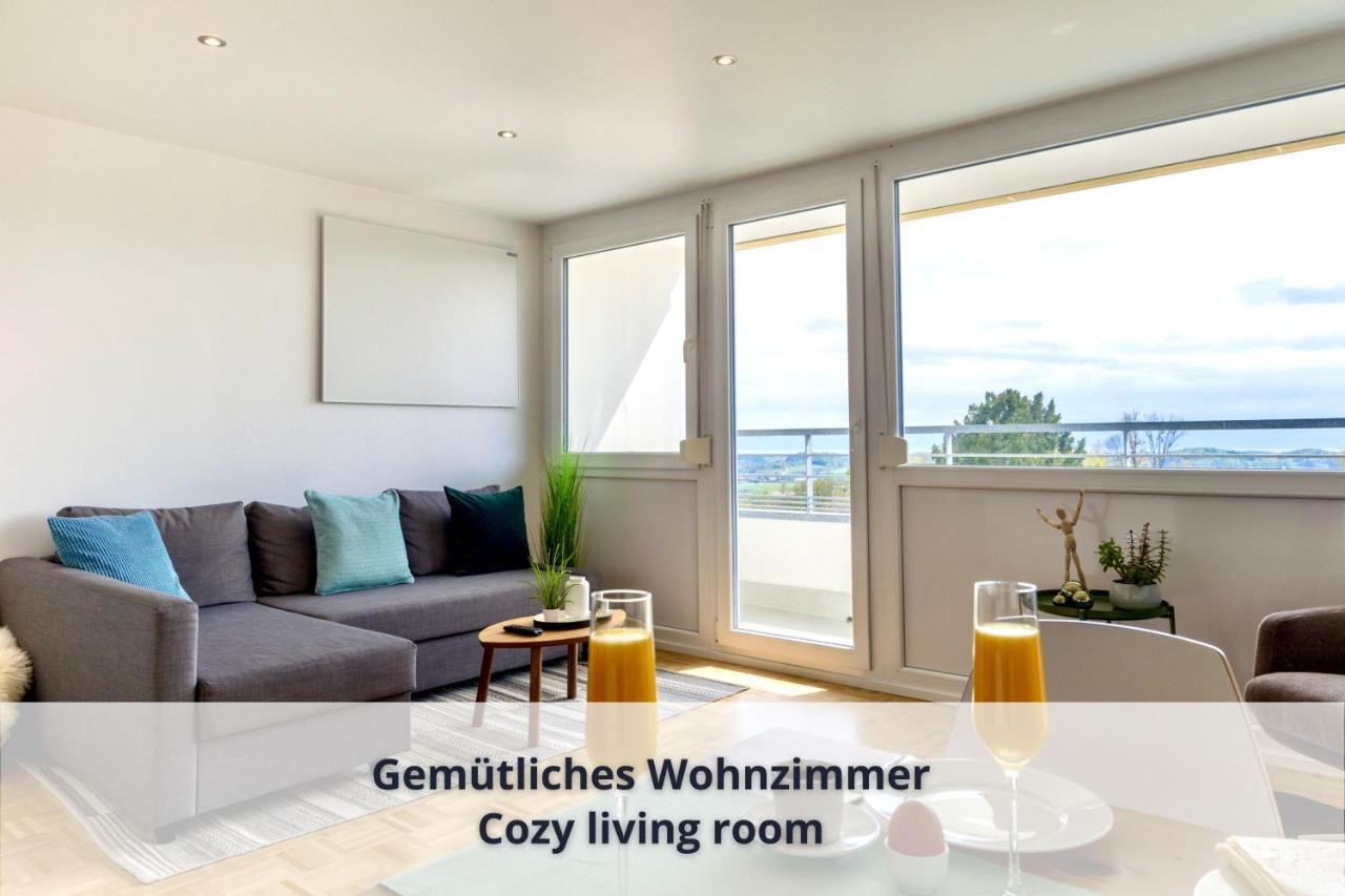 Auszeit Apartment Alpenblick Oberteuringen Bagian luar foto