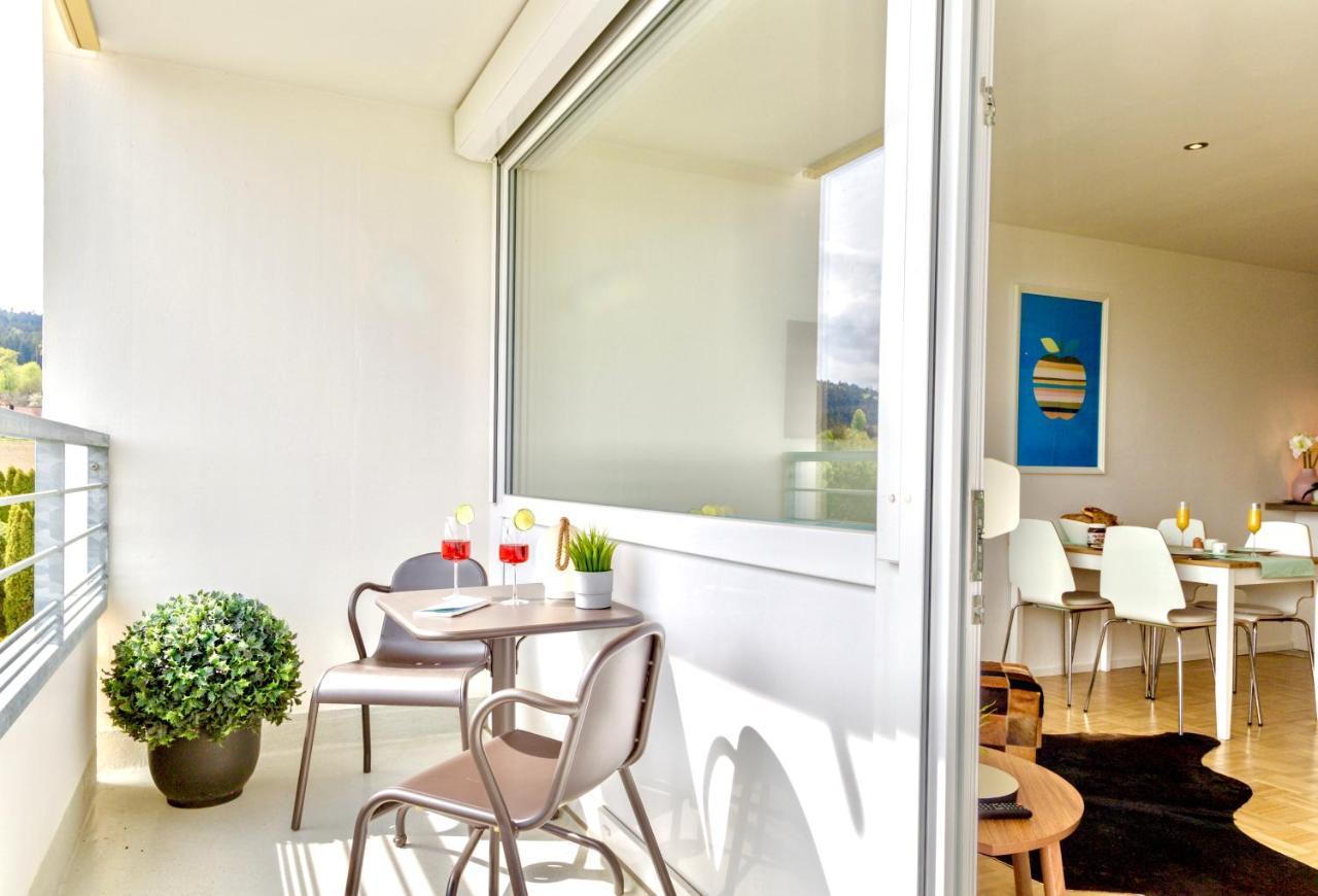 Auszeit Apartment Alpenblick Oberteuringen Bagian luar foto