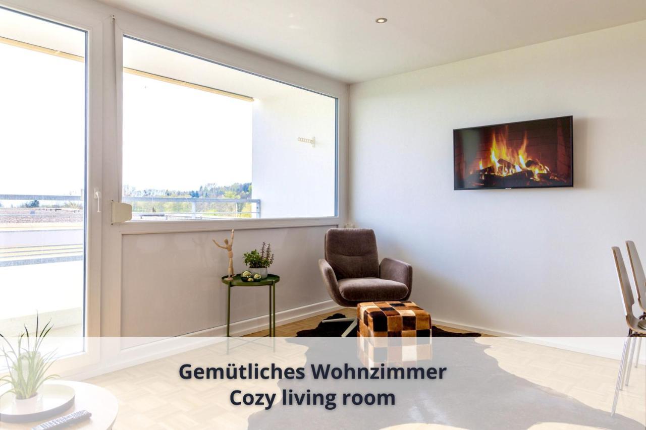 Auszeit Apartment Alpenblick Oberteuringen Bagian luar foto